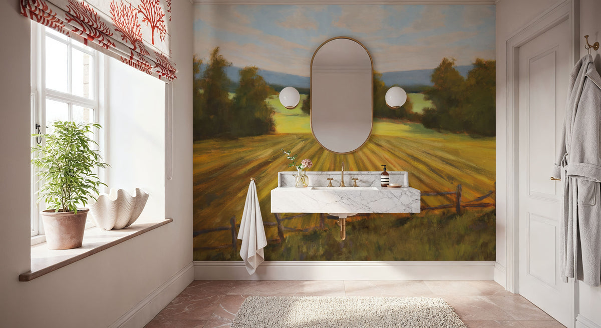 Country Fields Mural Wallpaper - room preview 03