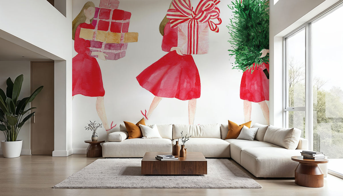 Holiday Prepping I Mural Wallpaper - room preview 03