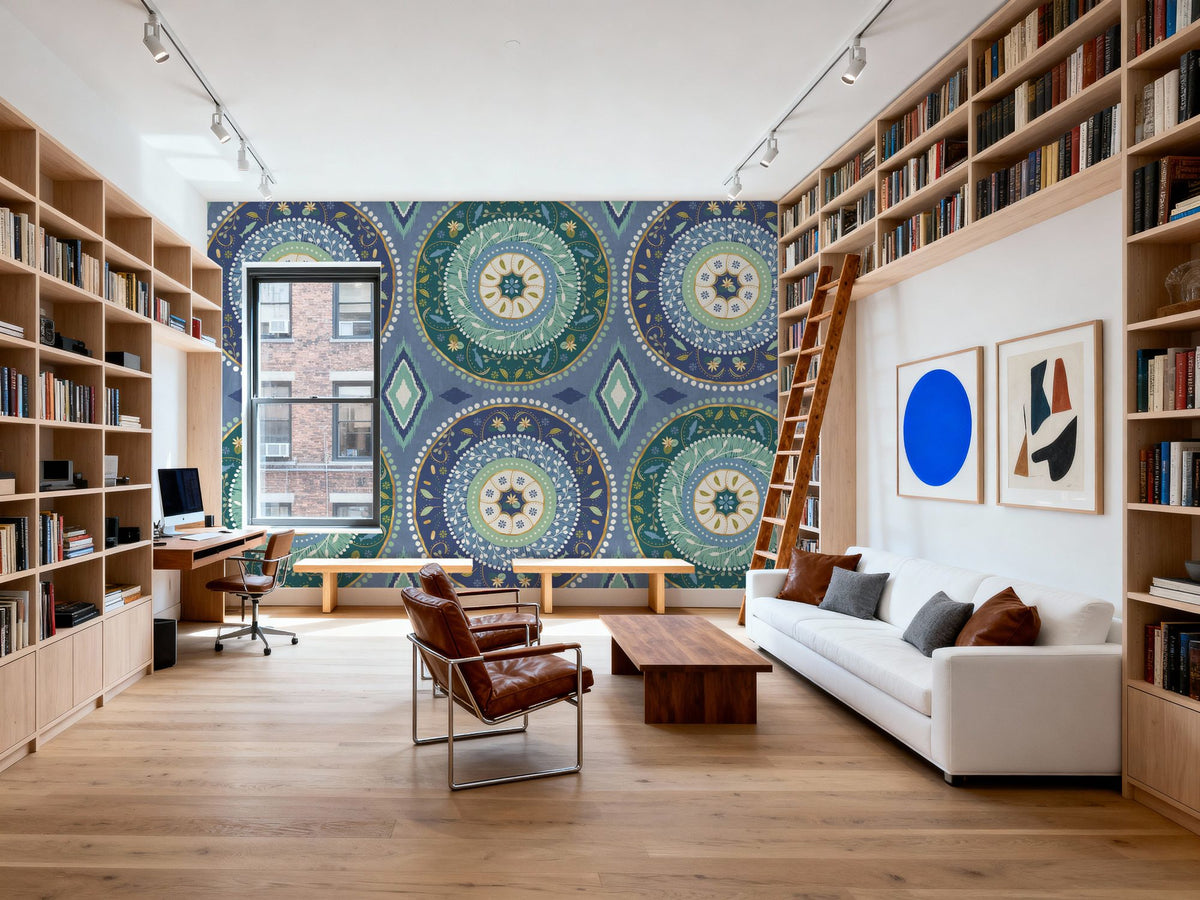 Otomi Lake X Mural Wallpaper - room preview 03