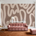 Modern Abstract, Nude Mural Wallpaper - room preview 03