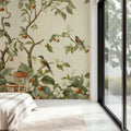 Bird Harmony, Butter Mural Wallpaper - room preview 03