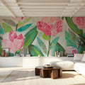 Rose Garden Song Mural Wallpaper - room preview 03
