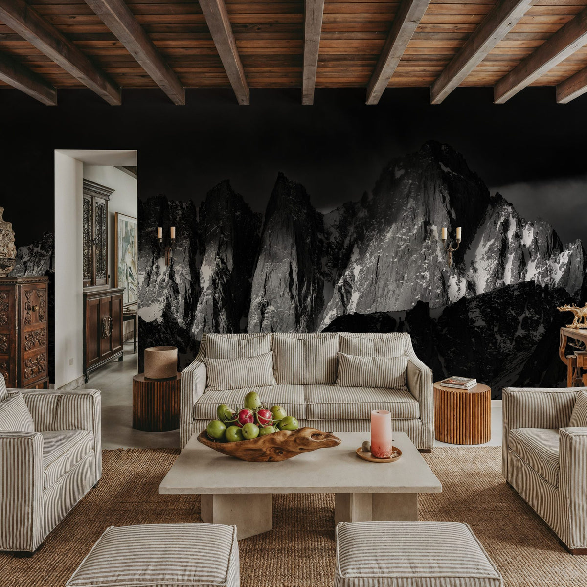 Mt. Whitney At Sunrise Mural Wallpaper - room preview 03