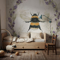 Fresh Lavender IV Mural Wallpaper - room preview 03