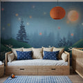 Magic Meadow At Dusk Mural Wallpaper - room preview 03