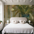 Tulip Bouquet on Bench Mural Wallpaper - room preview 03