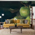 Green Apples II Mural Wallpaper - room preview 03