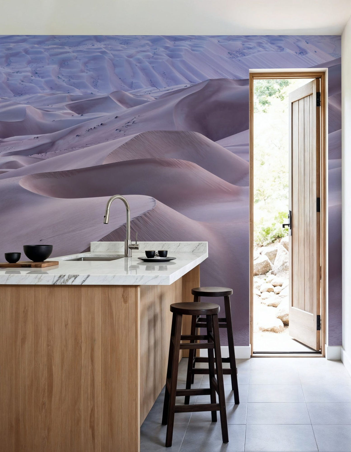 Dunes Dusk Mural Wallpaper - room preview 03