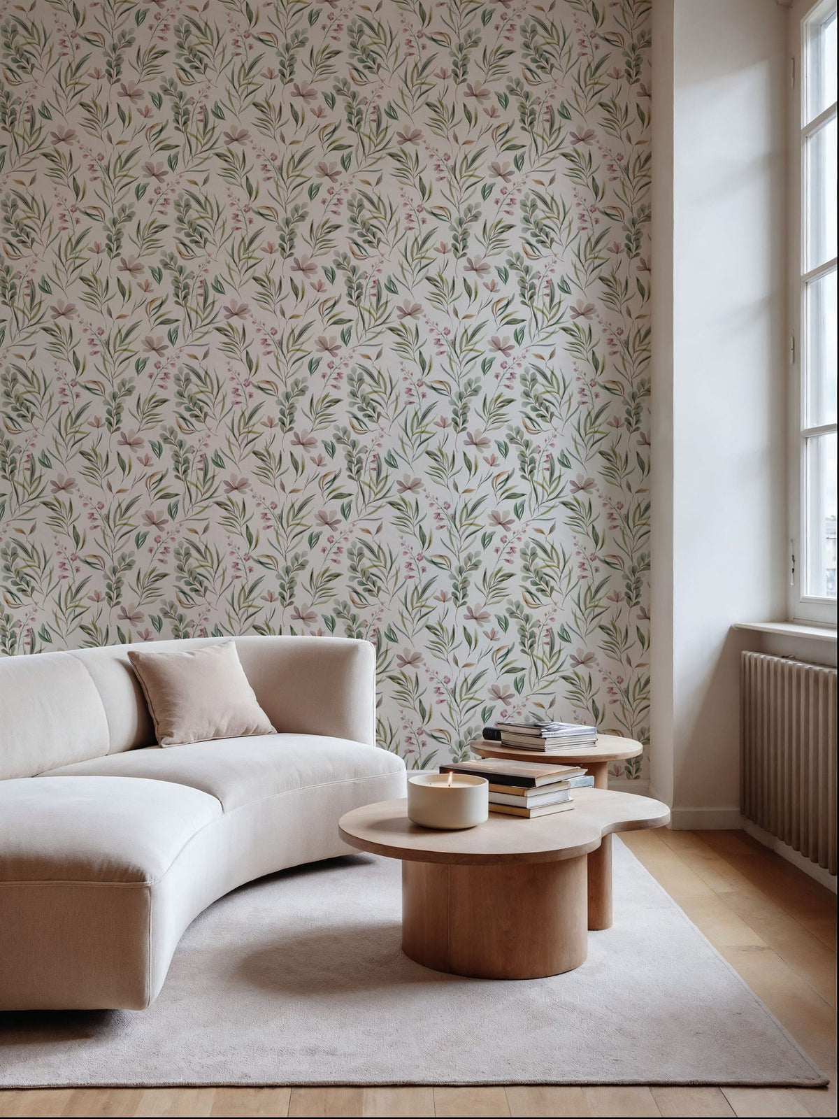 Foliage of Cedeira Mural Wallpaper - room preview 03
