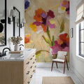 Bold Bright Flowers III Mural Wallpaper - room preview 03