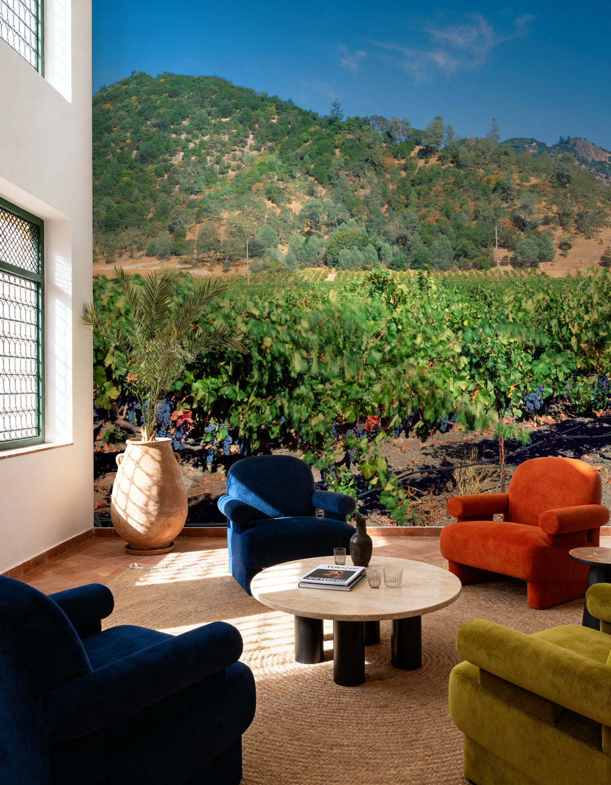 Vineyard Splendor Mural Wallpaper - room preview 03