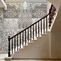 German Renaissance, Beige Mural Wallpaper - room preview 03