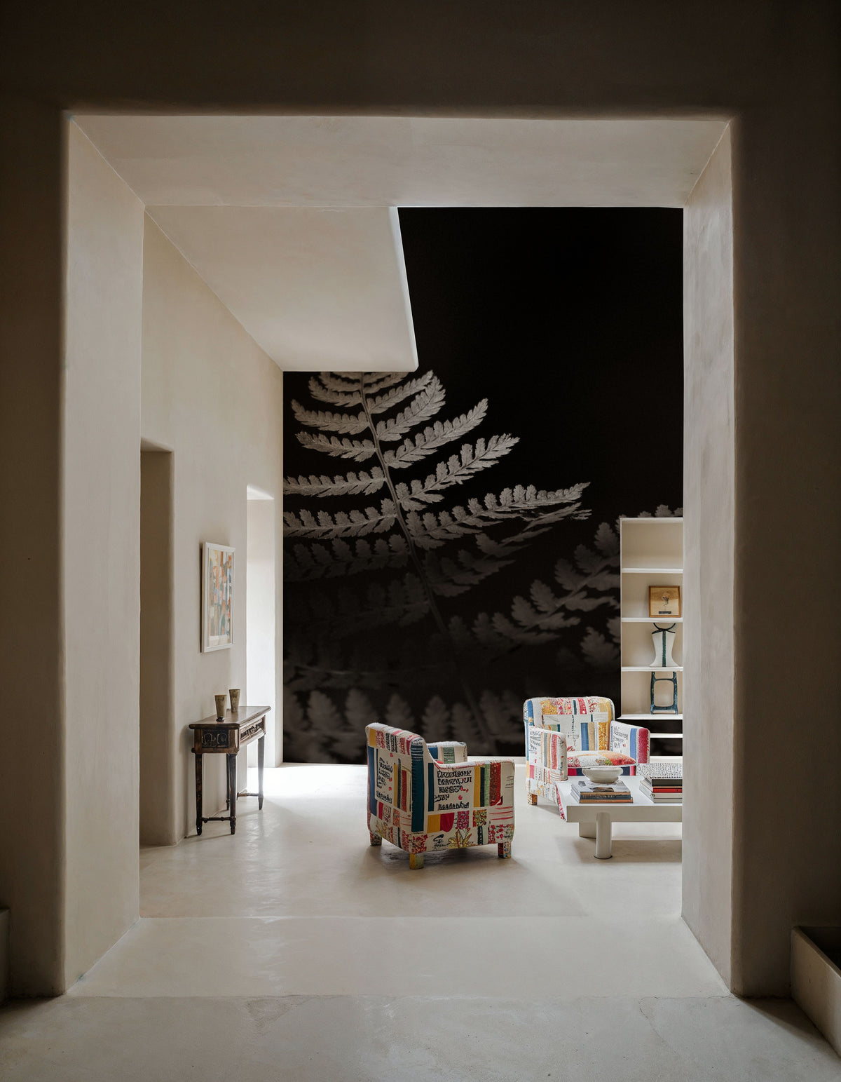 Forest Sunlight Sepia Mural Wallpaper - room preview 03