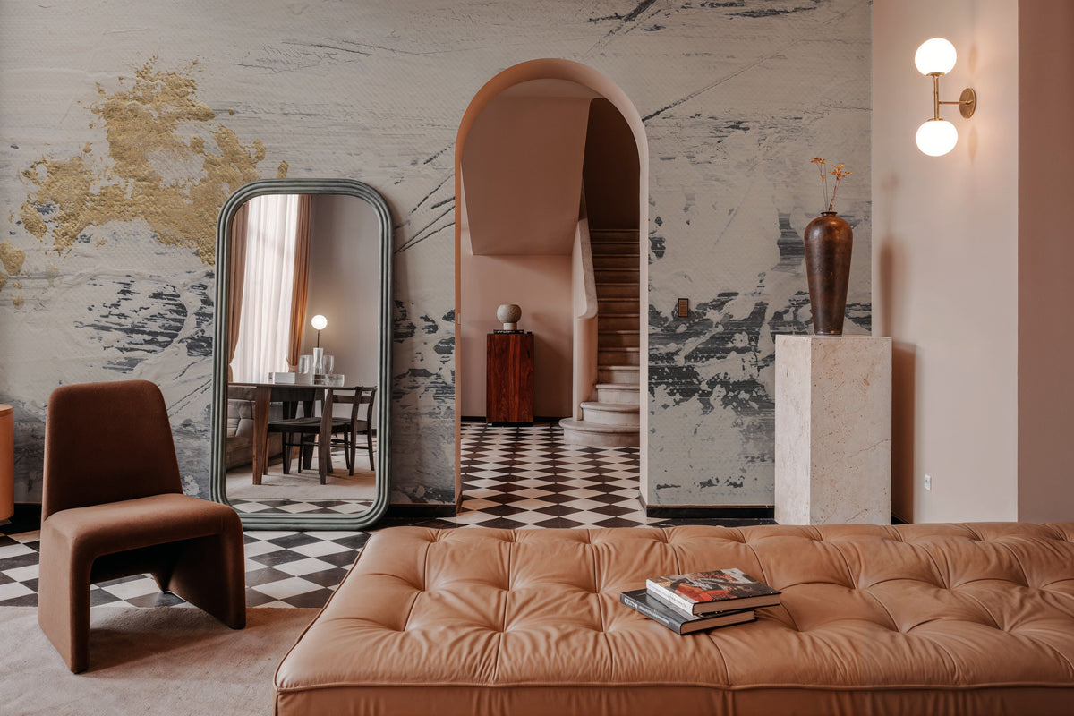 Textured Bright II Mural Wallpaper - room preview 03