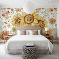 Fall Cottage Garden I Mural Wallpaper - room preview 03