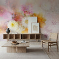 Ethereal Dahlias Mural Wallpaper - room preview 03