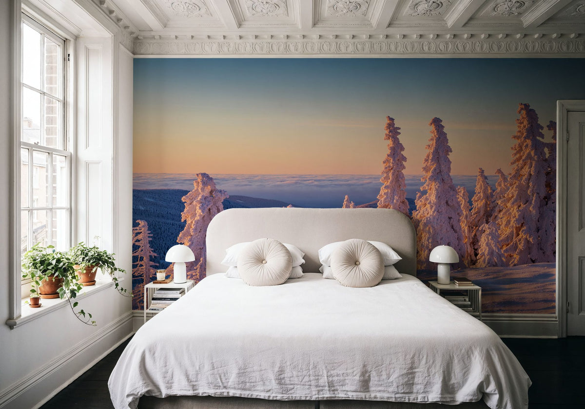 Top of the Mountain Mural Wallpaper - room preview 03