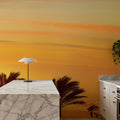 Cabo Palms Mural Wallpaper - room preview 03