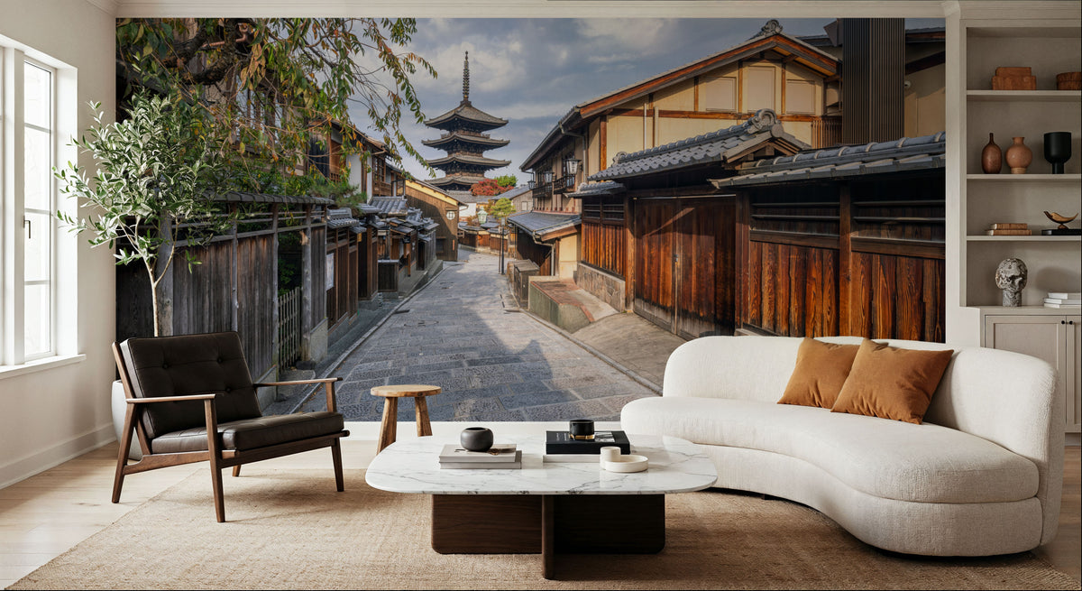 Yasaka Pagoda Mural Wallpaper - room preview 03
