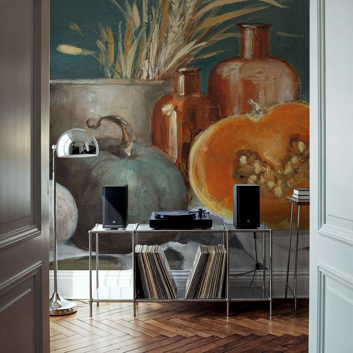 Autumn Still Life Mural Wallpaper - room preview 03