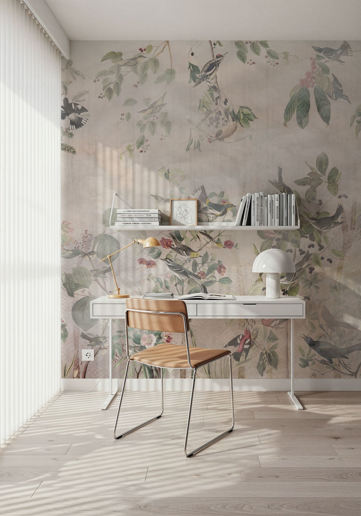 Forest Mist Mural Wallpaper - room preview 03