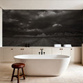 Road to Me BW Mural Wallpaper - room preview 03