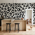 Wild Leopard Mural Wallpaper - room preview 03