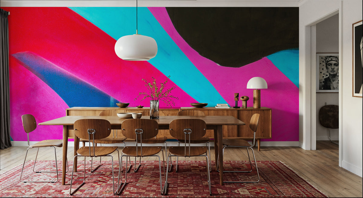 Night Surfing Mural Wallpaper - room preview 03
