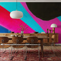 Night Surfing Mural Wallpaper - room preview 03