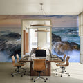 Sunset Shrine Mural Wallpaper - room preview 03