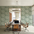 Palmera Luxe, French Green Mural Wallpaper - room preview 03