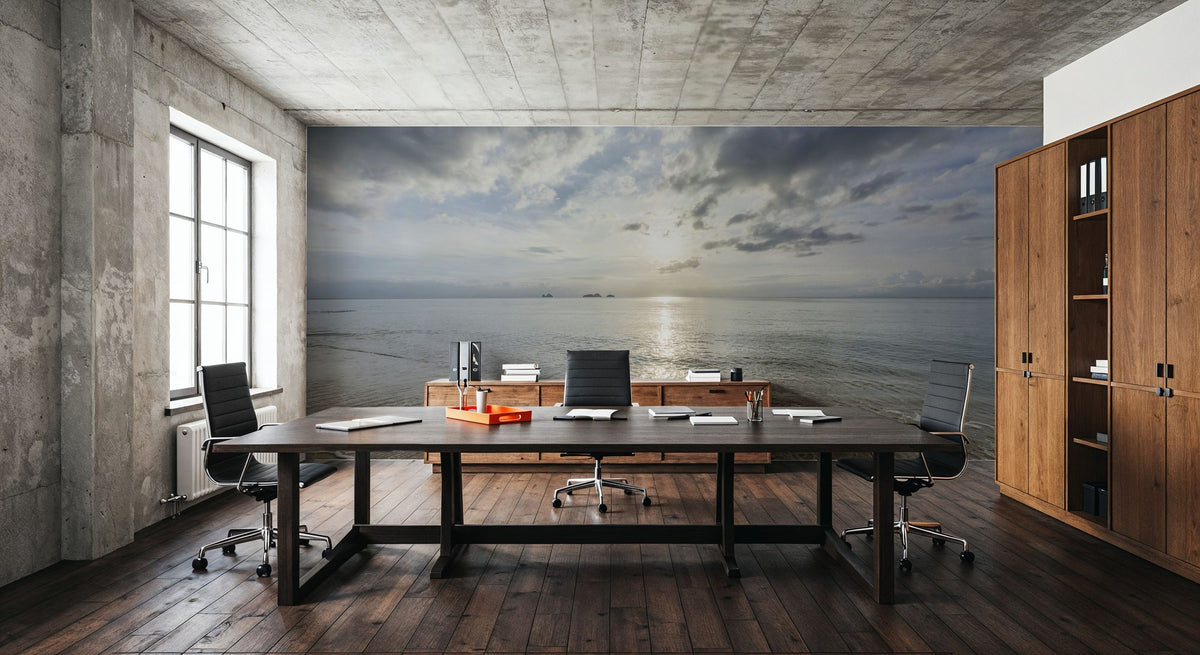 Tranquil Shore Mural Wallpaper - room preview 03