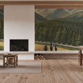 Sun Highway Mural Wallpaper - room preview 03
