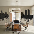 Prague (Praha) Czech Republic Skyline Concrete Mural Wallpaper - room preview 03