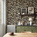 Snow Leopard Mural Wallpaper - room preview 03
