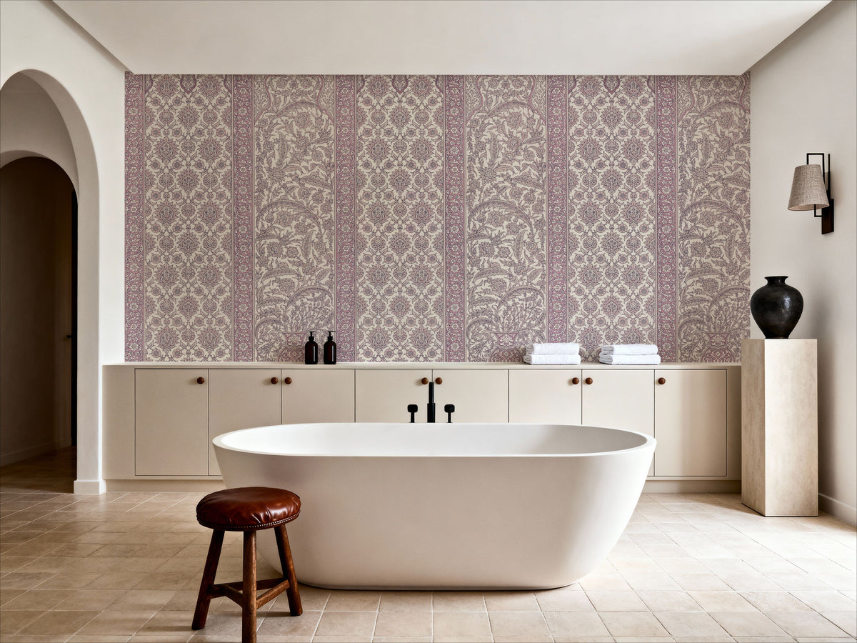 Riad Ornaments, Rose Mural Wallpaper - room preview 03