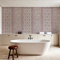 Riad Ornaments, Rose Mural Wallpaper - room preview 03