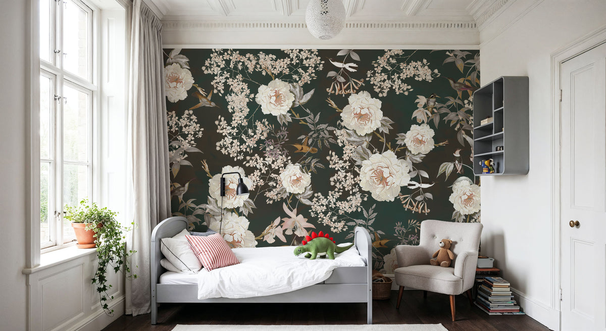 Birds of Eden Mural Wallpaper - Edition 4 - room preview 03
