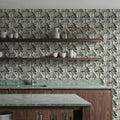 Eat Your Greens, Pine Green Mural Wallpaper - room preview 03