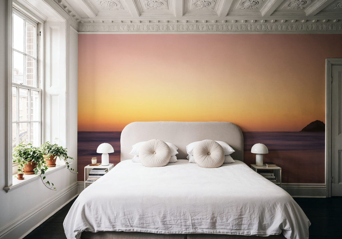 Sunset Serenity Mural Wallpaper - room preview 03