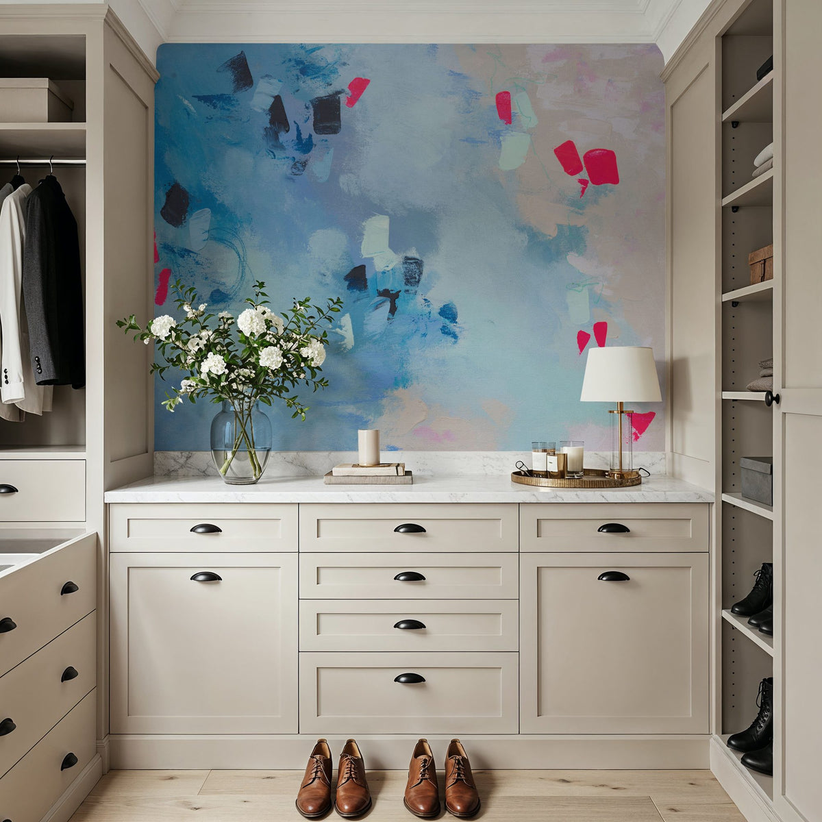Head in the Clouds II Mural Wallpaper - room preview 03