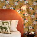 Weekend Flowers Mural Wallpaper - room preview 03