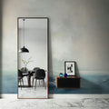 Oceanside Neutral Mural Wallpaper - room preview 03