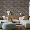 Fruit Tree Bower, Purple Mural Wallpaper - room preview 03