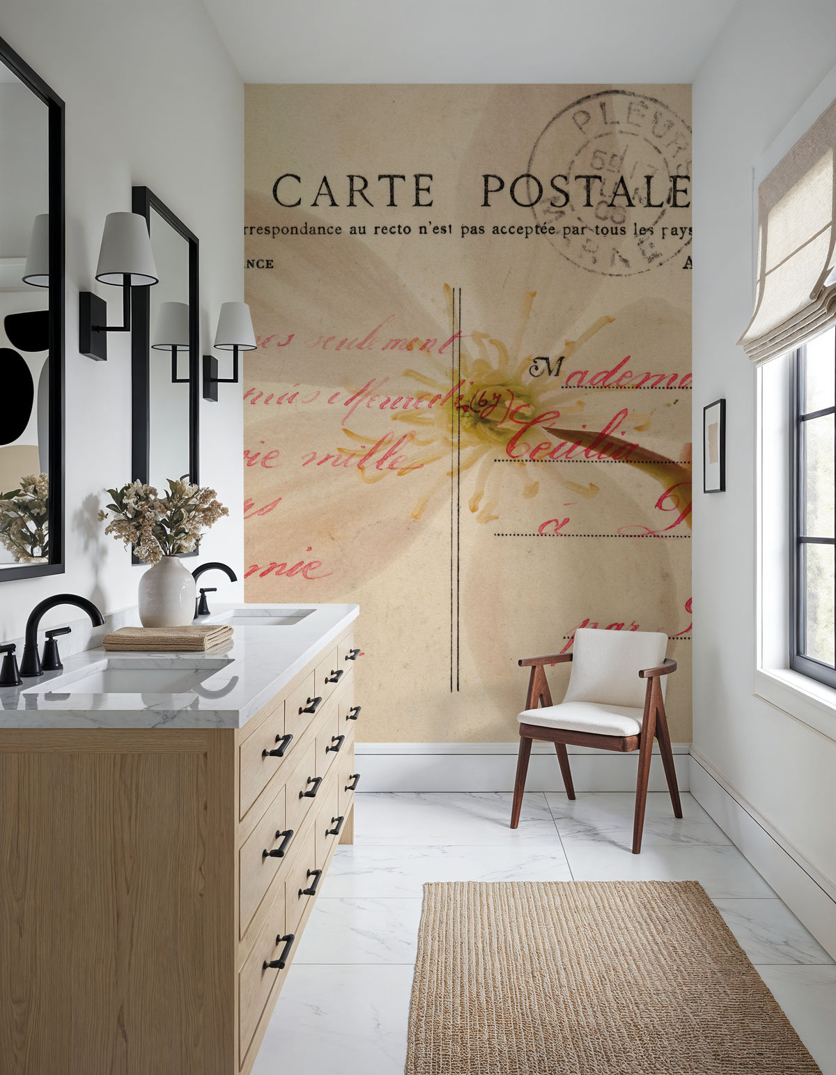 Letters to My Love II Mural Wallpaper - room preview 03