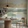Peaceful Stream Sage Mural Wallpaper - room preview 03