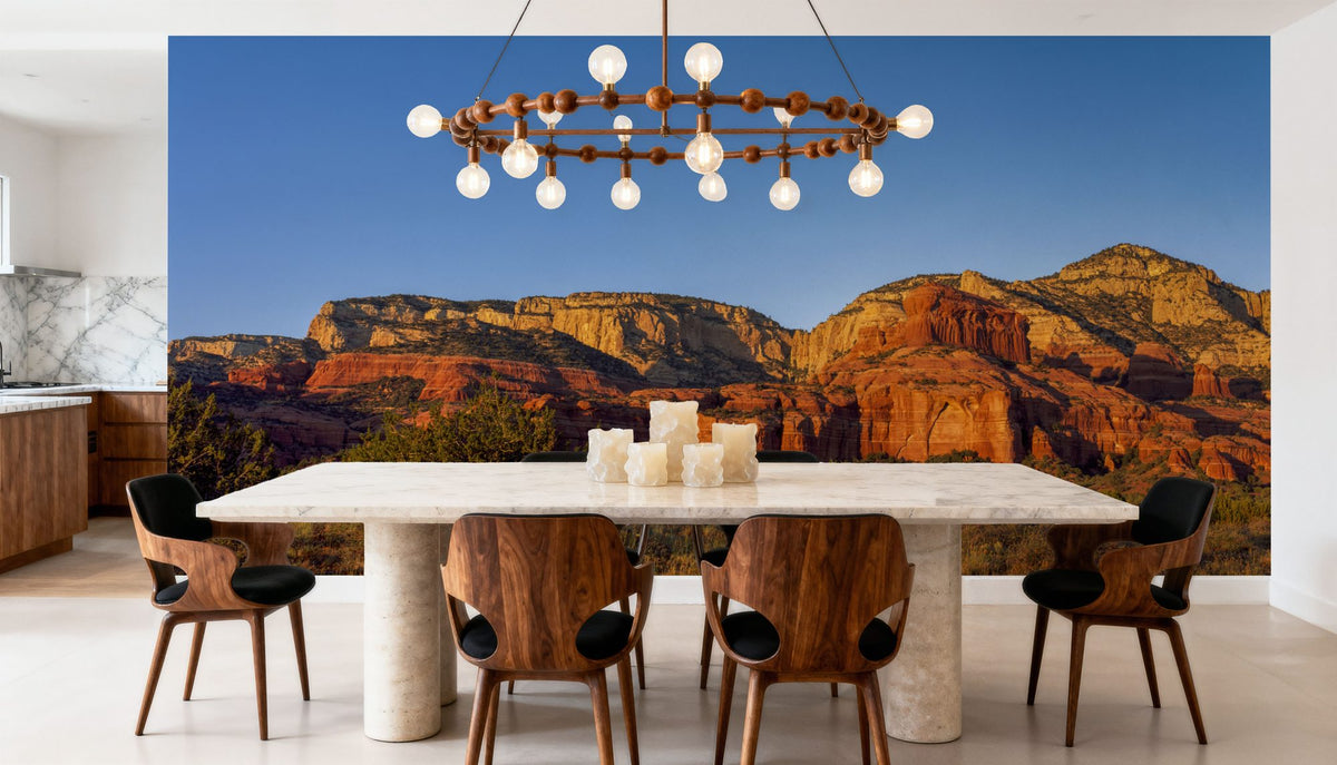 Desert Mesa Majesty Mural Wallpaper - room preview 03