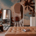 Golden Hour Palms Mural Wallpaper - room preview 03