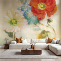 Contemporary Flower II Mural Wallpaper - room preview 03