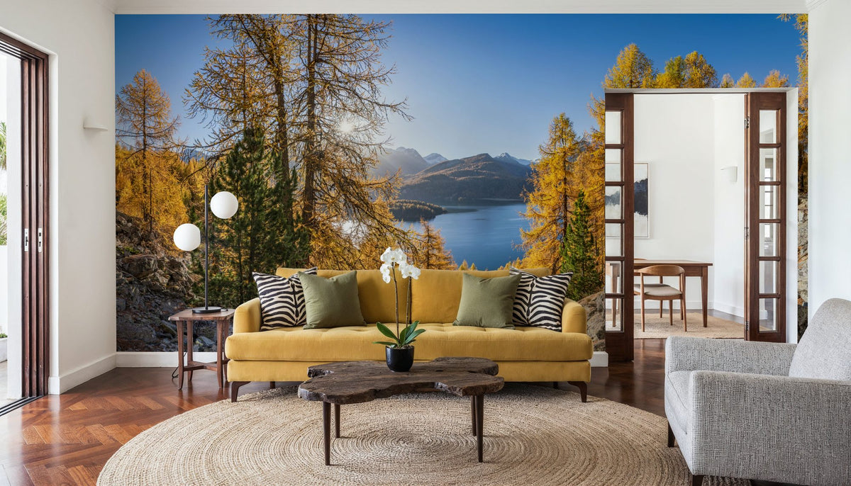Silsersee Fall Mural Wallpaper - room preview 03